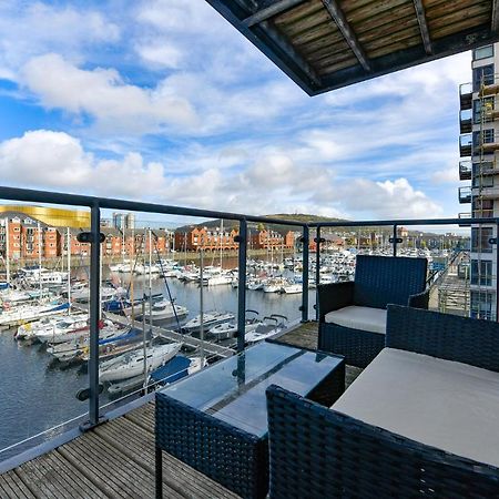 Just Stay Wales - Meridian Wharf, Marina View - 2 Bed Apartment Swansea Eksteriør billede